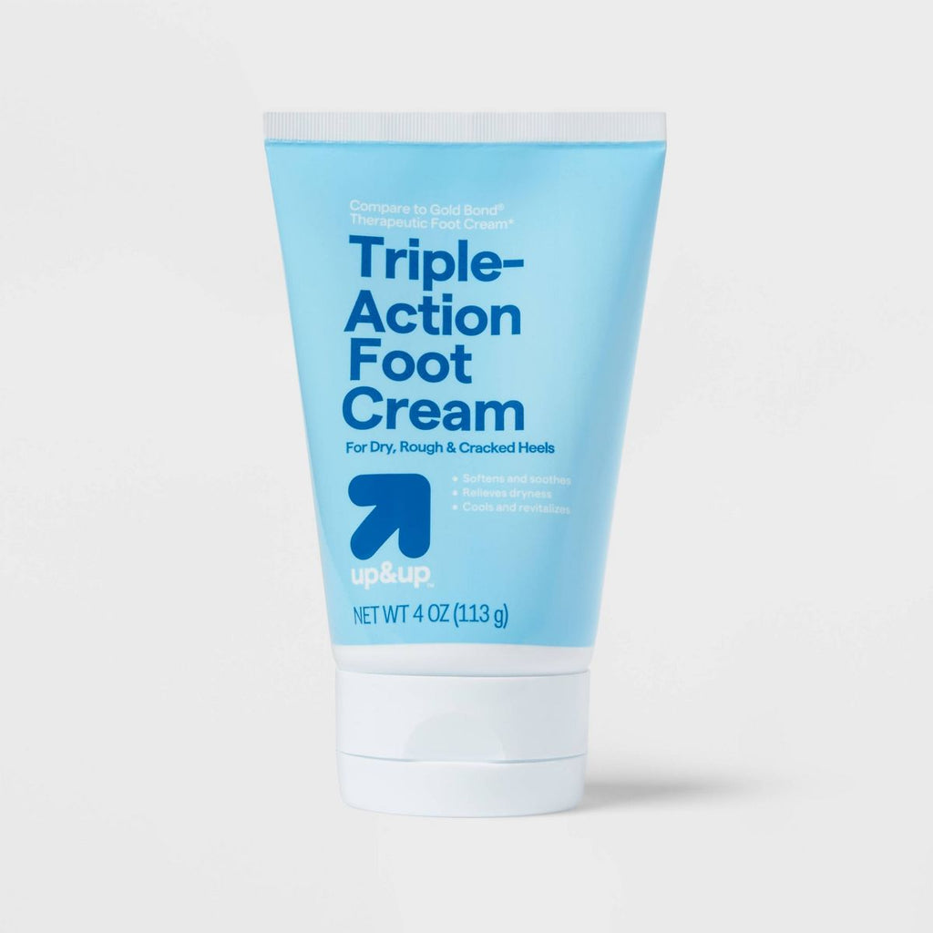 Triple Action Foot Cream - 4oz - up&up™