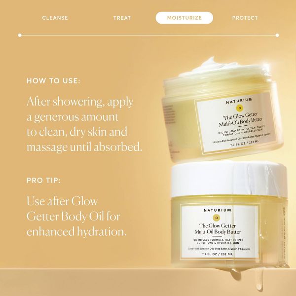 Naturium Mini The Glow Getter Body Butter - 2.5 fl oz