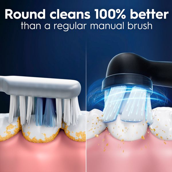 Oral-B iO Gentle Care Replacement Brush Heads - Black - 2ct