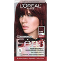 L'Oreal Paris Feria High Intensity Shimmering Color Power Red - R48 Intense Deep Auburn - 1 Kit