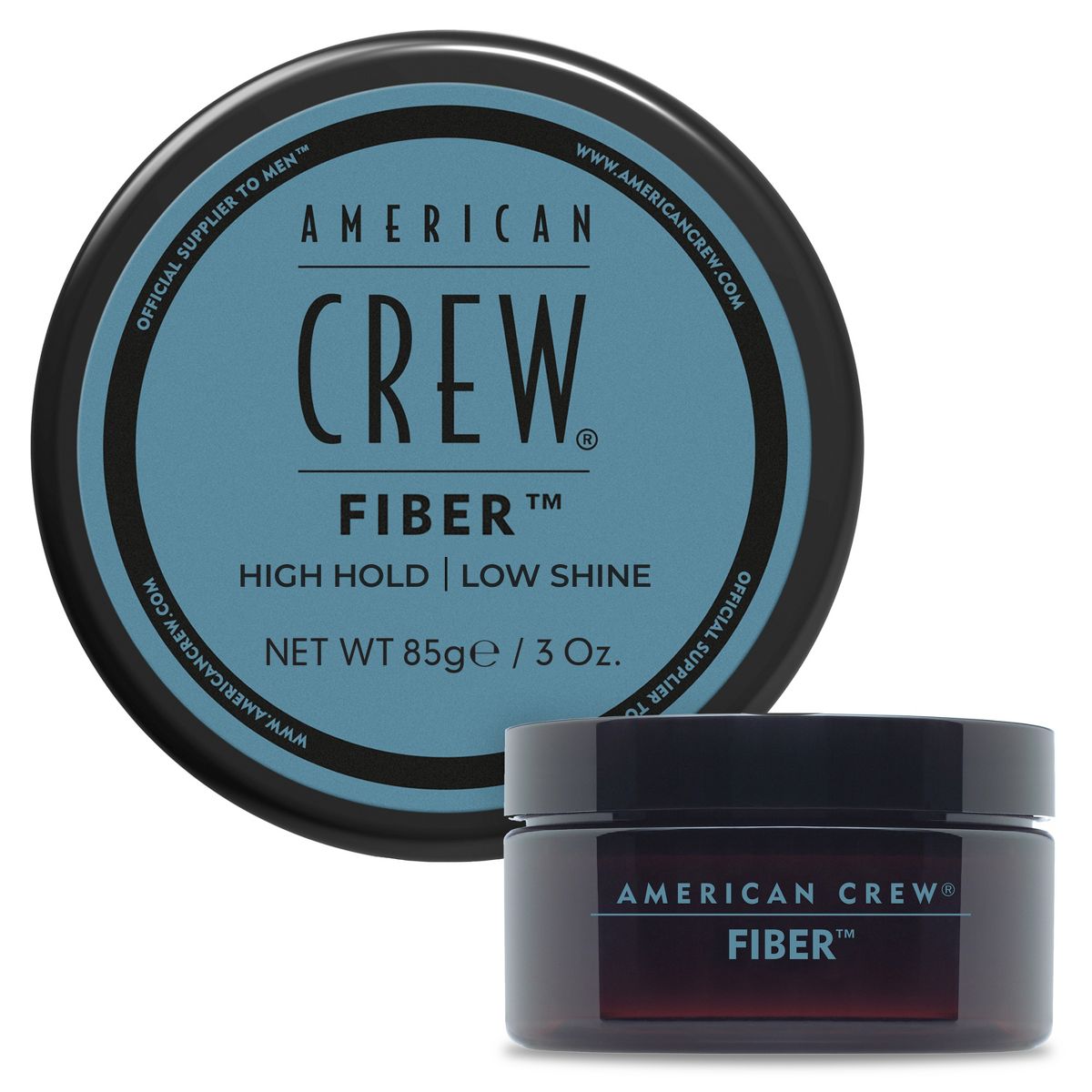 American Crew Men's High Hold and Low Shine Hair Fiber - 3oz