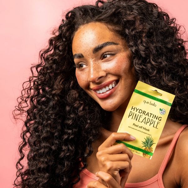 Que Bella Hydrating Pineapple Peel Off Mask - 0.35oz