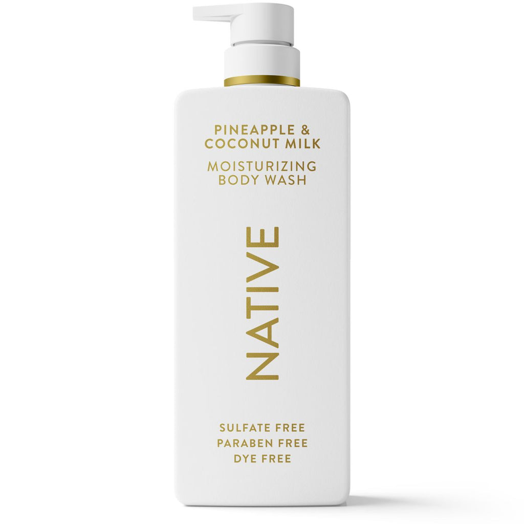 Native Moisturizing Body Wash - Pineapple & Coconut Milk - 22oz