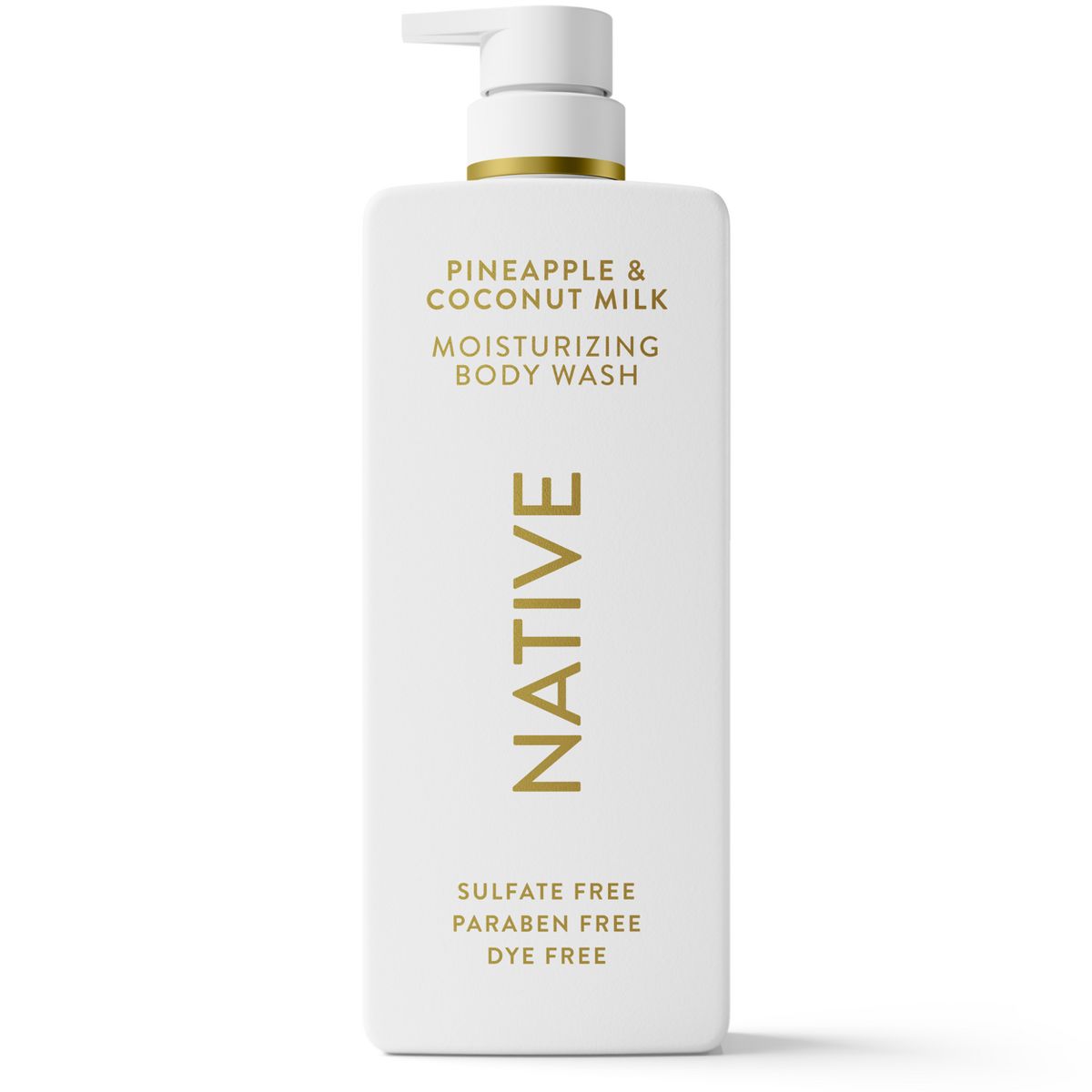 Native Moisturizing Body Wash - Pineapple & Coconut Milk - 22oz