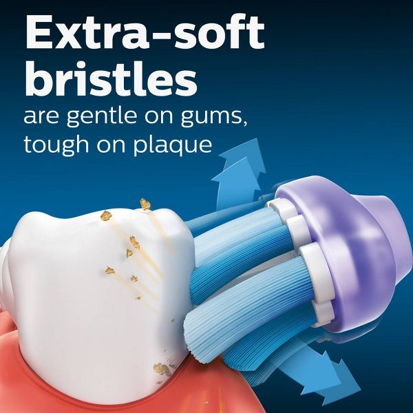 Philips Sonicare G3 2-in-1 Plaque and Gum Care Brush Heads - White - 2pk