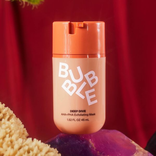 Bubble Skincare Deep Dive AHA + PHA Exfoliating Face Mask - 1.52 fl oz