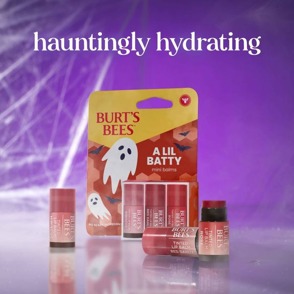 Burt's Bees Tinted Lip Balm - Halloween - 0.049oz/3ct