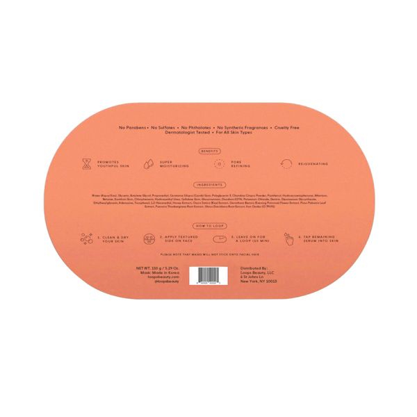LOOPS Weekly Reset Rejuvenating Mask - 1.058oz