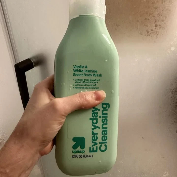 Everyday Cleansing Body Wash - Vanilla & White Jasmine - 22 fl oz - up&up™