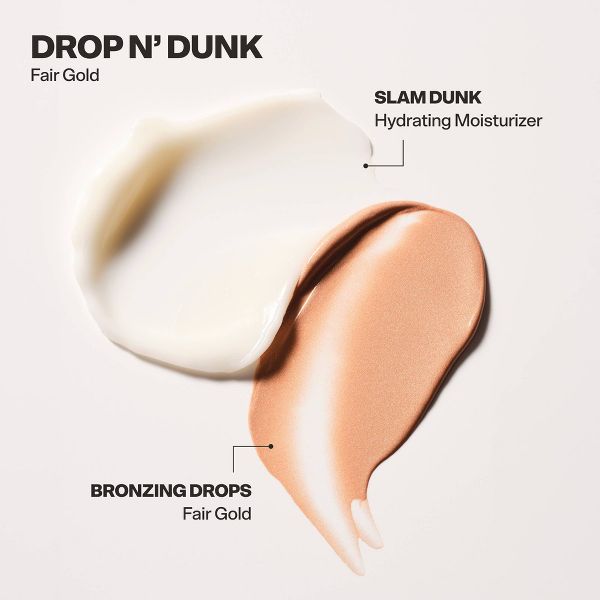 Bubble Skincare x e.l.f Drop N'Dunk Hydrating Moisturizer + Bronzing Drops - Copper Gold - 6oz