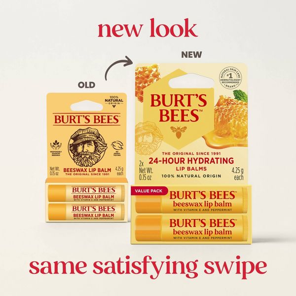 Burt's Bees Natural Origin Beeswax Lip Balm - 0.15oz