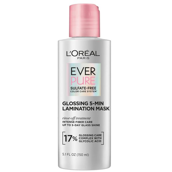 L'Oreal Paris EverPure Sulfate Free Hair Gloss Glossing Lamination Mask - 5.1 fl oz