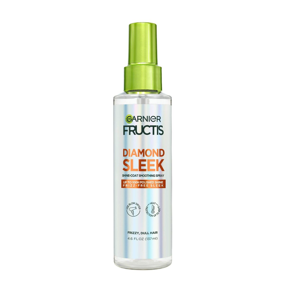 Garnier Fructis Diamond Sleek Smoothing Spray with Heat Protectant - 4.6 fl oz