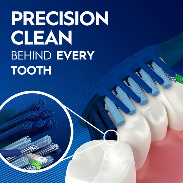 Oral-B CrossAction All In One Toothbrush - Medium - 2ct