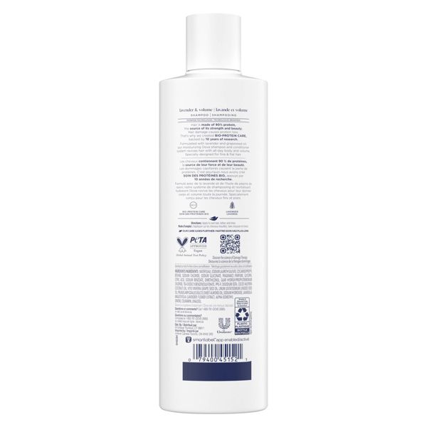 Dove Beauty Thickening Volume Lavender Shampoo - 12 fl oz