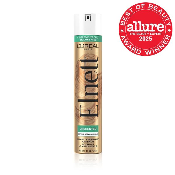 L'Oreal Paris Elnett Satin Extra Strong Hold Unscented Hair Spray - 11oz