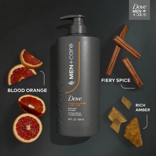 Dove Men+Care 2-in-1 Shampoo & Conditioner - Thick & Strong - 28oz