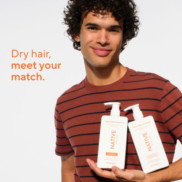 Native Sweet Peach and Nectar Shampoo - 16.5 fl oz