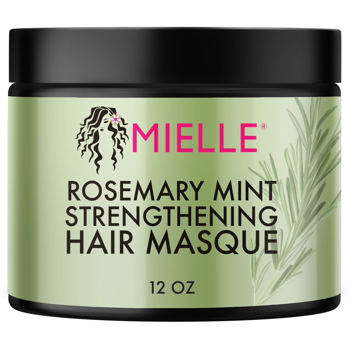Mielle Organics Rosemary Mint Strengthening Hair Masque - 12oz