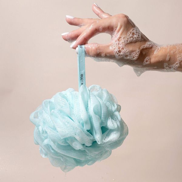 EcoTools Delicate EcoPouf Loofah - Glacial Blue