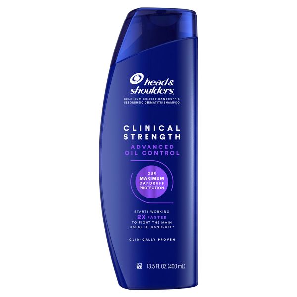 Head & Shoulders Clinical Strength Anti-Dandruff Citrus Shampoo for Advanced Oil Control - 13.5 fl oz