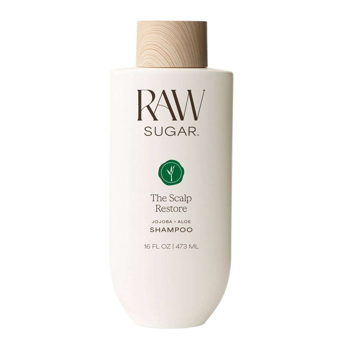 Raw Sugar The Scalp Restore Shampoo - Jojoba + Aloe - 16 fl oz
