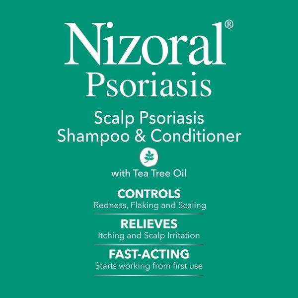 Nizoral Psoriasis Shampoo & Conditioner for Scalp Psoriasis - 11 fl oz