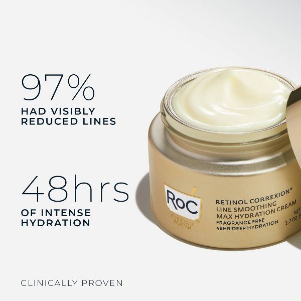RoC Retinol Correxion Line Smoothing Max Hydration Cream - 1.7oz