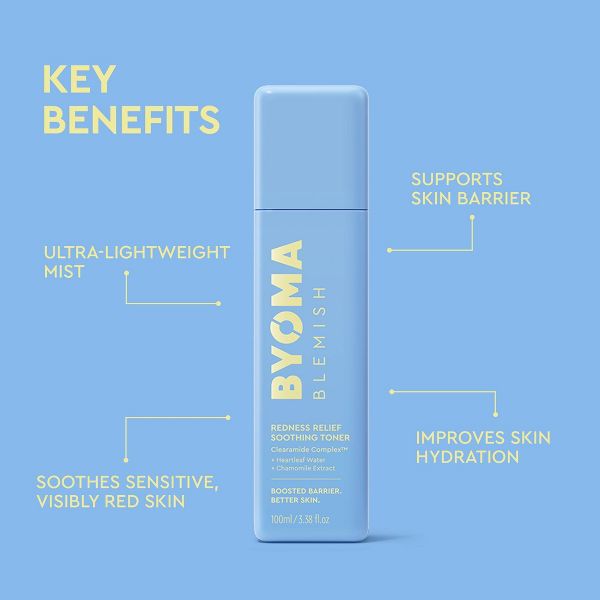 BYOMA Blemish Relief Soothing Mist Facial Toner - 3.38 fl oz