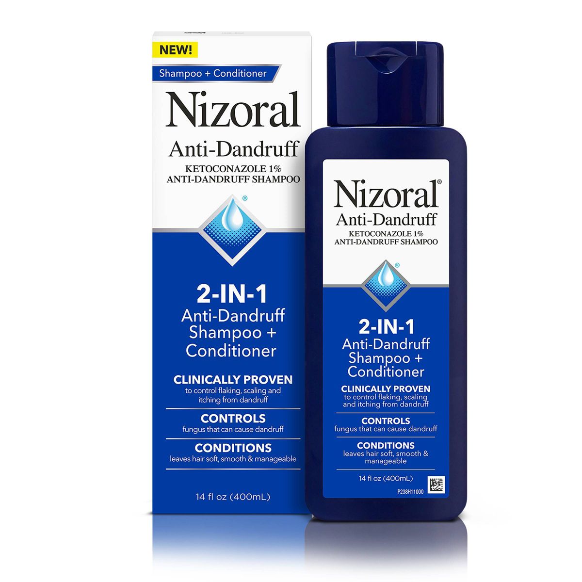Nizoral 2-in-1 Anti-Dandruff Shampoo with Conditioner - 14 fl oz