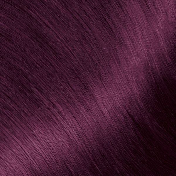 Garnier Nutrisse Nourishing Color Creme - V2 Dark Intense Violet: For All Hair Types, Includes Gloves, Permanent Hair Color