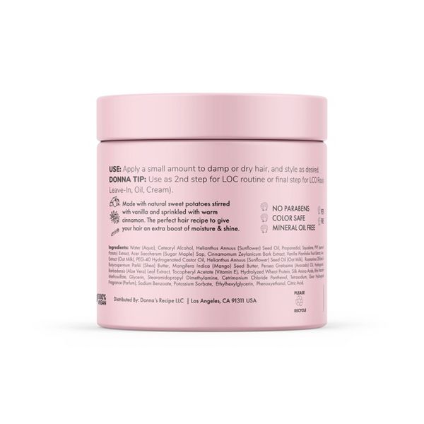 Donna's Recipe Sweet Potato Pie Hair Cream - 6 fl oz