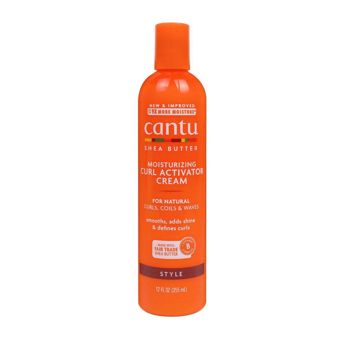 Cantu Hair Moisturizing Curl Activator Cream - 12 fl oz: Volumizing For Textured, Curly Hair