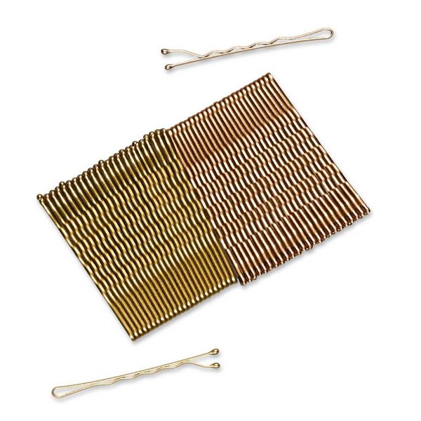 scünci Metal Bobby Pins - Black/Dark Brown - All Hair - 50pcs