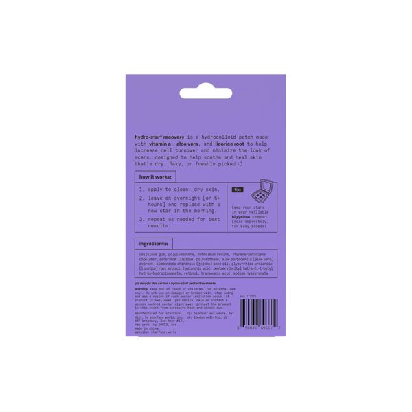 Starface Hydro-Star Recovery Patches - 32ct