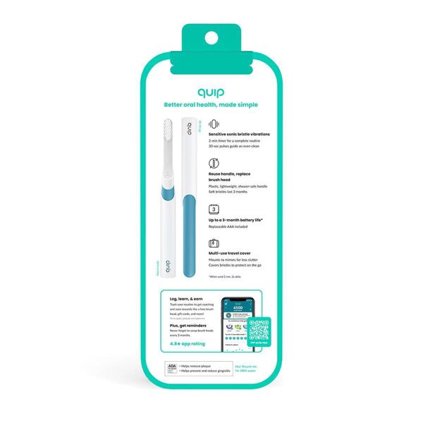 quip Plastic Electric Toothbrush - Pink