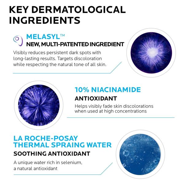 La Roche Posay Mela B3 Dark Spot Serum with Melasyl and 10% Niacinamide - 1 fl oz