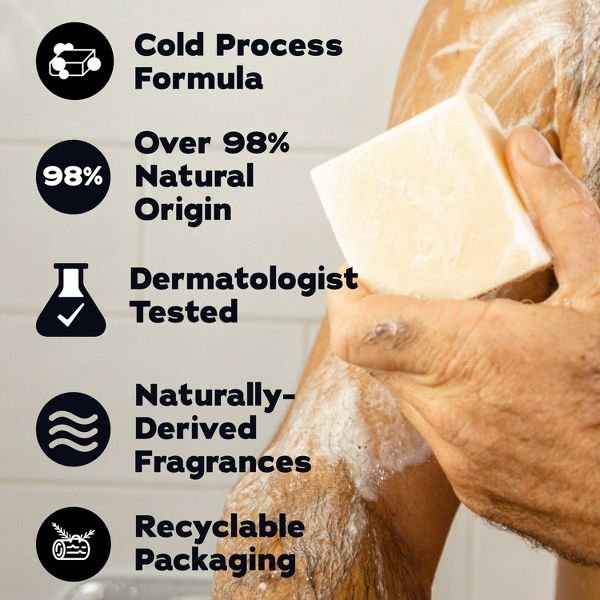 DR. SQUATCH Men's All Natural Bar Soap - Coconut Castaway - 5oz